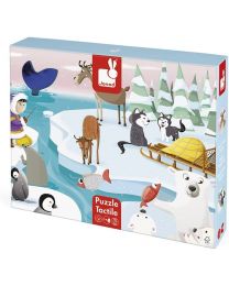 Life on the Ice, 20 Piece Tactile Puzzle