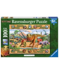 Dinosaurs, 100 XXL Piece Puzzle