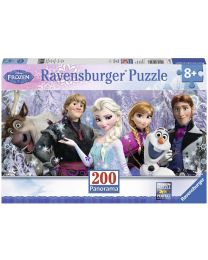 Frozen Friends, 200 Piece Panorama Puzzle