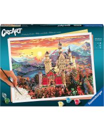 Fairytale Castle, CreArt Paint by Numbers